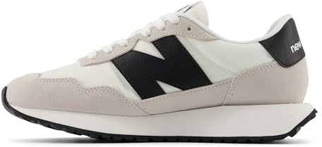 New Balance Women's 237 Sneaker, Sea Salt/Silver Birch/Black, 9 M