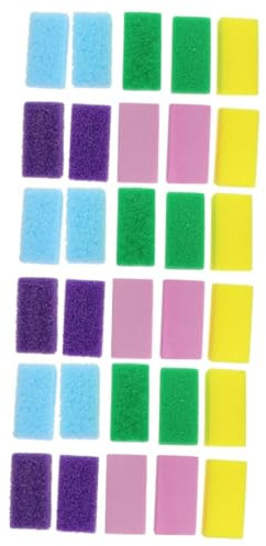 Beaupretty 45stücke Pu Pediküre Steine Abgestufte Fußschrubber Für Trockene Haut Langlebig Für Fußpflege Und Massage Sorgt Für Glatte Und Entspannte Füße