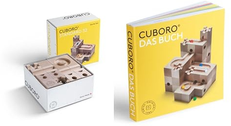 Kugelbahn Cuboro Sparset Standard 32 inkl. Cuboro Das Buch