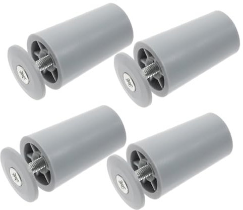 Ciieeo Topes para Persianas Enrollables 4piezas Gris Accesorios para Persianas Reemplazo De Piezas Tope De Fijación Adecuado para Ventanas Fácil Instalación