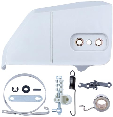 Cubierta de Piñón para STIHL MS 170, MS 180, MS 210, MS 230, MS 250, 017, 018, 021, 023, 025, etc., ADEFOL Cubierta de Cadena con Accesorio de Motosierra Tensor de Cadena