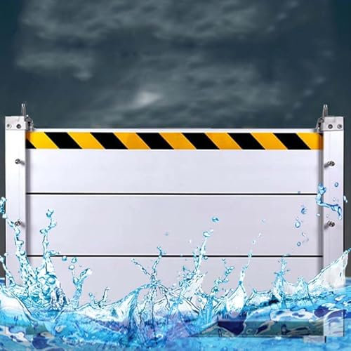 Generisch Hochwasserschutz Bei Türen Hochwasserschutz Wiederverwendbar Hochwasserschutz Barriere Sandsack Hochwasserschutz Kann für Tore Unterführungen Garagen Straßen usw,Silber,100 * 80cm
