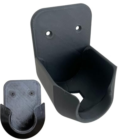 de manguera de jardín, soporte de manguera de pared, almacenamiento al aire libre, diseño montado en la pared, soporte antideslizante, 12x9x8 cm, para organizar mangueras y boquillas en el patio