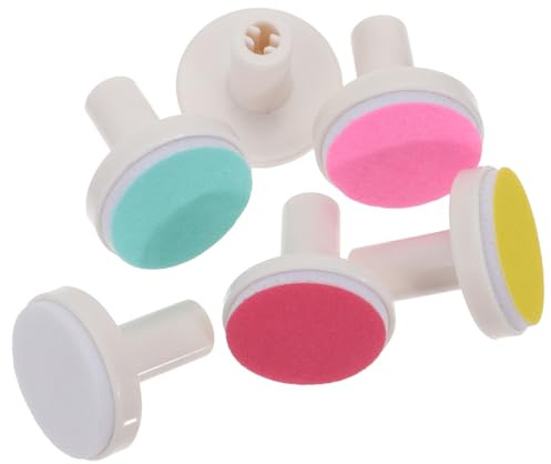 Mikinona Kit 24 Têtes Meulage Ongles Bébé Coussinets de Limage, Disques de Rechange pour Coupe-ongles Électrique, Soin Ongles -né et Nourrisson