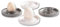 Kesper 41166 Portauova, Set da 4, Natura/Grigio