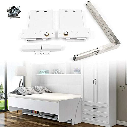 TMXKOOK Hochlast Kapazitt Bett-Hardware-Kit DIY-Murphy-Montage-Wandfeder-Mechanismus Schrankbettfedern Mechanism fr Full-Queen-Twin-King-Size-Bett