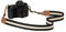 MoKo Kamera Gurt, Gewebte Baumwolle Camcordergurte Einstellbare Kameragurte Universal Tragegurt Schnellverschluss Schultergurt Nackengurt Camera Strap für alle DSLR/SLR Kameras, Schwarz & Beige