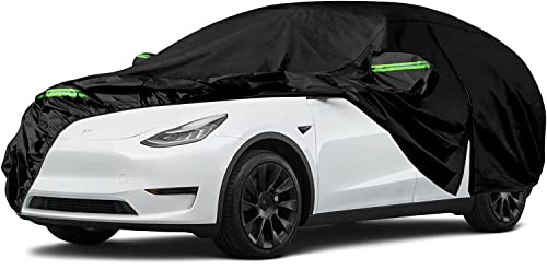 Autoabdeckung Wasserdicht Passend für Tesla Model Y 2020-2026
