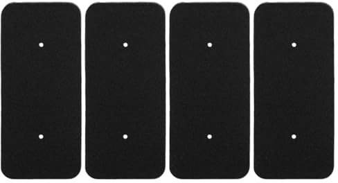 Namvo 4 Stück Wäschetrocknerfilter für Hoover Candy 40006731 Kondensationstrockner-Filterschaum – 272 x 126 x 10 mm