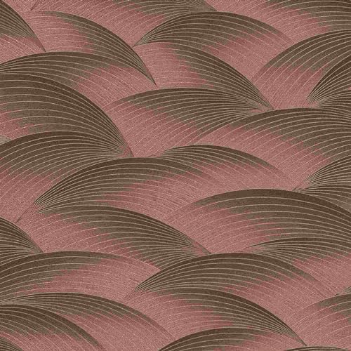 Erismann Tapete | Kollektion Fashion for Walls 4 | 10372-48 | Vliestapete | Muster/Motive | 0.53 x 10.05 m | Braun | Wohnzimmer | Flur | Büro | Küche | Wohnräume