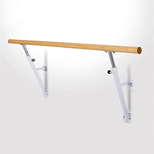 XAoSCd Verstellbare Ballettstange Für Erwachsene, 100/150 cm Wandmontierte Ballettstange Für Tanztraining Zu Hause Oder Im Studio, Yoga, Stretching (A 150 cm)