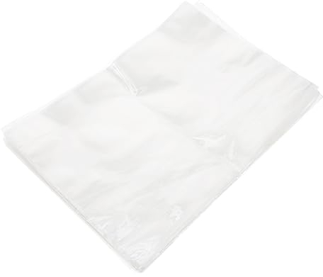 BCOATH 100stücke Transparente Wärmeschrumpfbeutel Haushalts-schrumpfverpackungsbeutel Schrumpffolienbeutel Schrumpfbeutel Feuchtigkeitsbeständige Lagerungstasche
