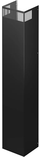 Siemens LZ10BXL61 Rallonge de cheminée télescopique 1500 mm Accessoires pour hotte aspirante et recyclage Noir