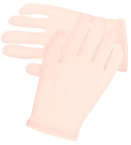 MERRYHAPY Hydratants Coton Doux pour Soin des Mains Confortables et Respirants Adaptés pour Usage Nocturne et Quotidien Rose