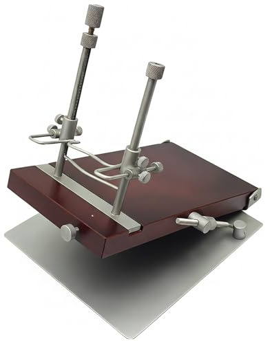 DrTail Adjustable Small Animal Dental Table for Rabbits & Rodents | Tilting Platform with Adjustable Head Support Bars | Veterinary Positioning Table for Small Pets and Pocket Animals