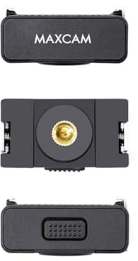 MAXCAM Compatibile con DJI Osmo 360 Nano Action 6 5 4 Pro Adattatore magnetico a sgancio rapido Base Adattatore per treppiede a montaggio rapido 1/4 Accessori a vite