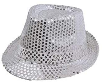 Carnavalife Sombrero Chistera de Copa de Fieltro Gorro de Ronda Mago con Cinta