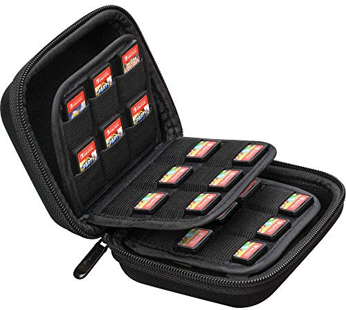 ButterFox 32 Slots Switch Game Case for Nintendo Switch/SD Memory Card - Black