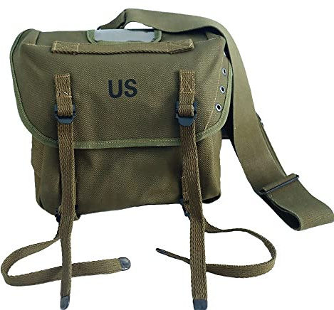 M1961 Field Butt Pack Vintage US Havrsack Replica WW2 M1956 Bag Vietnam Gear