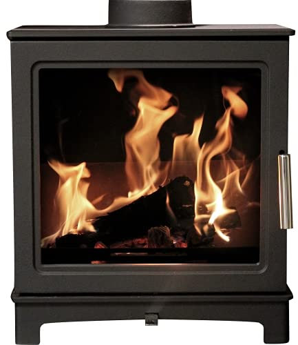 Mi-Fires Loughrigg 5kW Freestanding Wood Burning Stove Eco Steel Defra Black