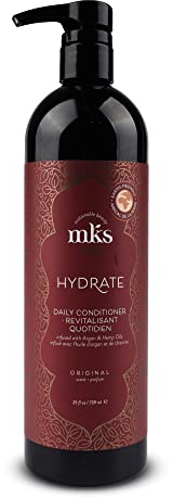 MKS Eco Hydrate Conditioner, Originalduft - 25 fl oz - Nähren und befeuchten das Haar, schützen vor Bruch - Marokkanisches Arganöl, Hanfsamenöl - Vegan, tierversuchsfrei