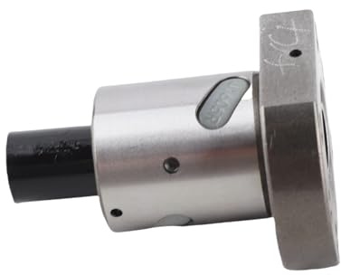 YWBL-WH Vite a Ricircolo di Sfere con Vite a Ricircolo di Sfere Flangiata da 12 Mm, a di in Acciaio con Dado a di per RM1605 SFU1605, Asta di Spinta per Attuatore Lineare Facile da Installare,