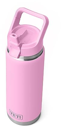 Yeti Rambler 26 Oz Straw Bottle Power Pink