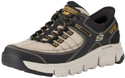 Skechers Men's Summits AT Hands Free Slip-in Sneaker,Taupe/Black,11W