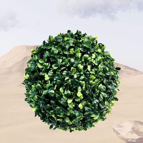 ATYUJKB Künstlich Buchsbaumkugel Dia 40cm, Künstlicher Grasball Aus Kunststoff, Simulierter Dekorativer Grasball, Grasball Deckenverzierungen, Hochzeitsdekoration Wohnkultur