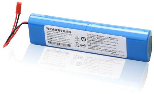 3400mAh Batería de ion de litio de, Compatible con ILIFE V3s Pro, V5s Pro, V8s, V5x, V40, V50, X750, V80, V85, ZACO V3 Robot Aspiradora, repuesto para Medion MD13202 MD18500 MD18600 18650B4-4S1P-AGX-2