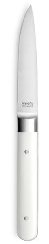 Amefa Fusion Blanc - 12 couteaux steak lame lisse