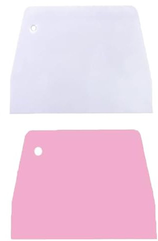 2 PCS Dough Scraper, Plastic Pastry Bread Dough Cutter, Bread Scraper Tool for Pizza, Dessert, Cake, Baking Pastries Bread