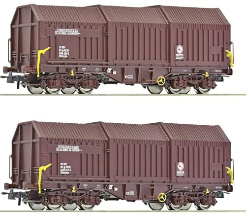 Roco ÖBB 6600132 H0 - Set di 2 carrelli telescopici