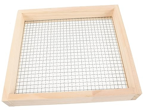 HANABASS Tamis de Jardin pour Filtrer Sol et Gravier Outil Pratique pour Jardinage Culture Pot