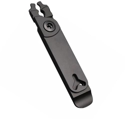 Violiica Fahrrad-Kettenglied-Zange für Schnellspanner-Installation und Reparatur, Werkzeug aus Aluminiumlegierung mit Zwei-Wege-Bajonett und rutschfestem Griff, kompakt, 20 x 115 mm, für