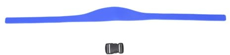 Pwshymi DIY Haarschneideschablone, Kreatives Geschwungenes Design für und Männer, Haarschnittband, Atmungsaktives Silikon, Heim-Haarschneideanleitung für Ausschnitt, Haarstyling-Werkzeug (Blau)