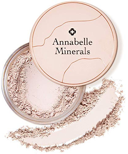 Annabelle Minerals - Coverage Mineral Foundation mit Lichtschutzfaktor und natürlichen Inhaltsstoffen - Voll Deckend - Makellos & Natürlich Aussehen - Sonnenschutz LSF30 - Vegan - Natural Fair - 10g