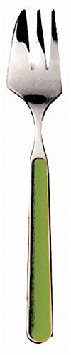 MEPRA AZB10G71115 Green Cake Fork Meadow, 18/10 Stainless Steel, with Nylon