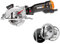 WORX WX437 XL 800W Worx Saw Compact Circular Saw, Orange, 42.5 mm