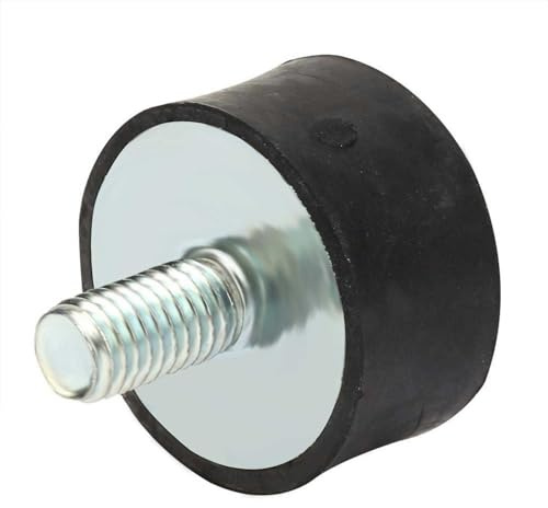 4 Stück M8 Stoßdämpfer, Gummipuffer, Silentblock Gummi-Metallpuffer, Stoßdämpfer Silentblock, Gummidämpfer, Car Boat Bobbins (VD30 x 15 M8 x 15)