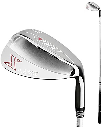 56/60 Golf Sand Wedge Golf Mazze da Golf per Uomini Golf Driver Sport Cunei Golf Golf Sand Rod (Argento, 56)
