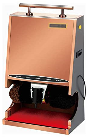 Cireuse automatique à induction pour chaussures, machine à polir les chaussures automatique, kit de brosse de nettoyage pour chaussures, polisseuse à brosses multiples adaptée, polisseuse à tampon ve
