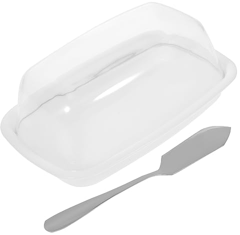 UPKOCH Widerstandsfähige Butterdose Mit Deckel Butter-organizer Für Kühlschrank Wiederverwendbare Käseplatte Aufbewahrung Von Butter Und Käse