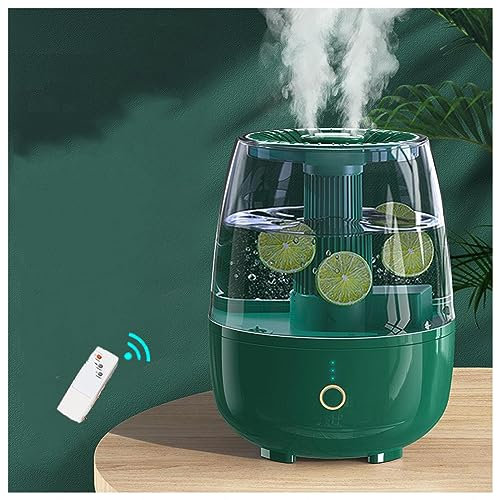 6.8L Humidificateur D'Air BéBé, Ultrasonique Humidificateur D'Air, Avec TéLéCommande Humidificateur Dair, Pour Chambre Ou Grande PièCe,Green