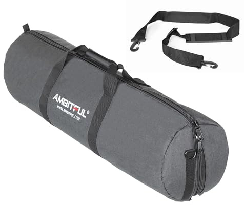 AMBITFUL breddad version stativ bärväska för ljusstativ, boomstativ, paraply och stativ fotografi tillbehör ((100cm/39.3in) x (Φ22cm/8.66in))