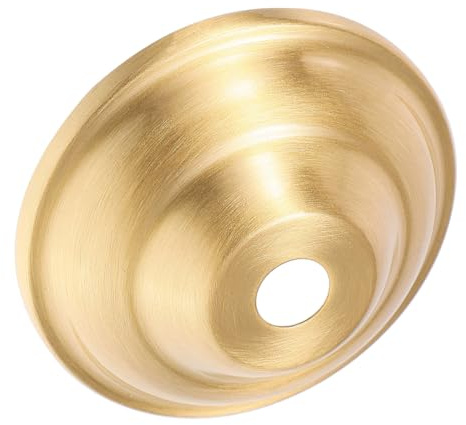 CIYODO Coppetta Portalampada in Ottone Per Lampade a Sospensione Base in Metallo Retrò Design Compatibile Stili Di Illuminazione Accessorio Per Fai Da Te