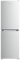 Statesman Refrigerator Fridge Freezer 50/50 Low Frost 154L Fridge 100L Freezer 54 cm Wide Silver 254L Capacity