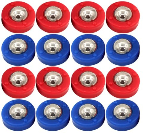 Toddmomy Shuffleboard Pucks mit Vielseitiger Nutzung 20 Stück aus Stahl und Kunststoff für Tischspiele für Clubs und Spieltische zu Hause