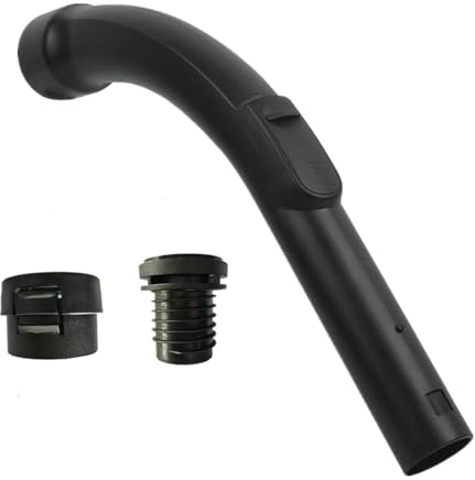 Vacuum Plastic Bent End Hose Compatible with Miele Vacuum Cleaner S2110, S501, S524 Compact C1 C2 C3 S4 S5 Canister Vacuum Attachment Replacement 9442601, 5269091, 5269090 Vacuum Part Hose Accessories