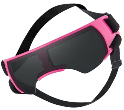 HDOYTXXM Pet Shades Hunde Brillen Für Schwere Schneeregionen Mit Verstellbarem Riemen Einfacher Kleidung Sportreisen Bequeme Hundebrillen Aktive Hunde